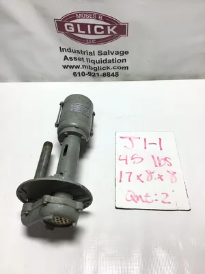 TW JCB45 Three Phase Pump 150W 460V 60Hz 0.35A