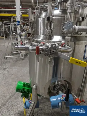 USED Feldmeier 100 Liter Feldmeier Reactor, 316L S/S, 60/125#