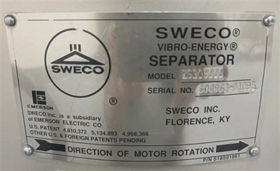 Used SWECO _UNKNOWN_ Sweco Screens Connecticut US | DMC Industries #1281979