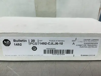 Used ALLENBRADLEY 1492CJLJ610 Terminal Blocks Ohio US | HGR 24 #1463386