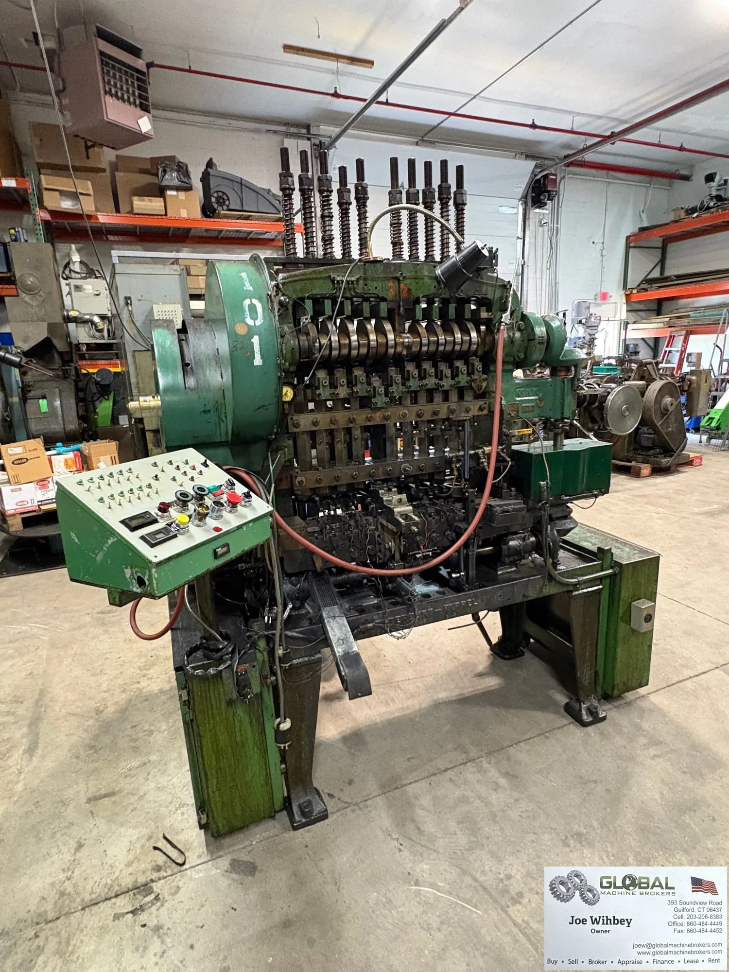Waterbury Farrel 1010+1 ICOP Transfer Press w/ Minster
