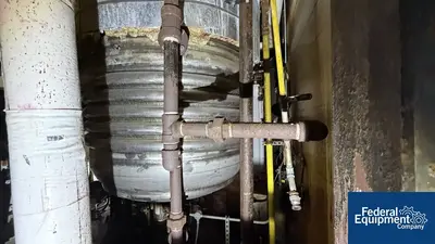 USED IPS 1,200 Gal IPS Reactor, 316 S/S, 90/100#