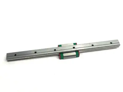 Used HIWIN LINEAR GUIDEWAY BLOCK AND RAIL, 1-BLOCK, 235MM RAIL Misc Industrial Equipment | Maverick Industrial Sales #1098774