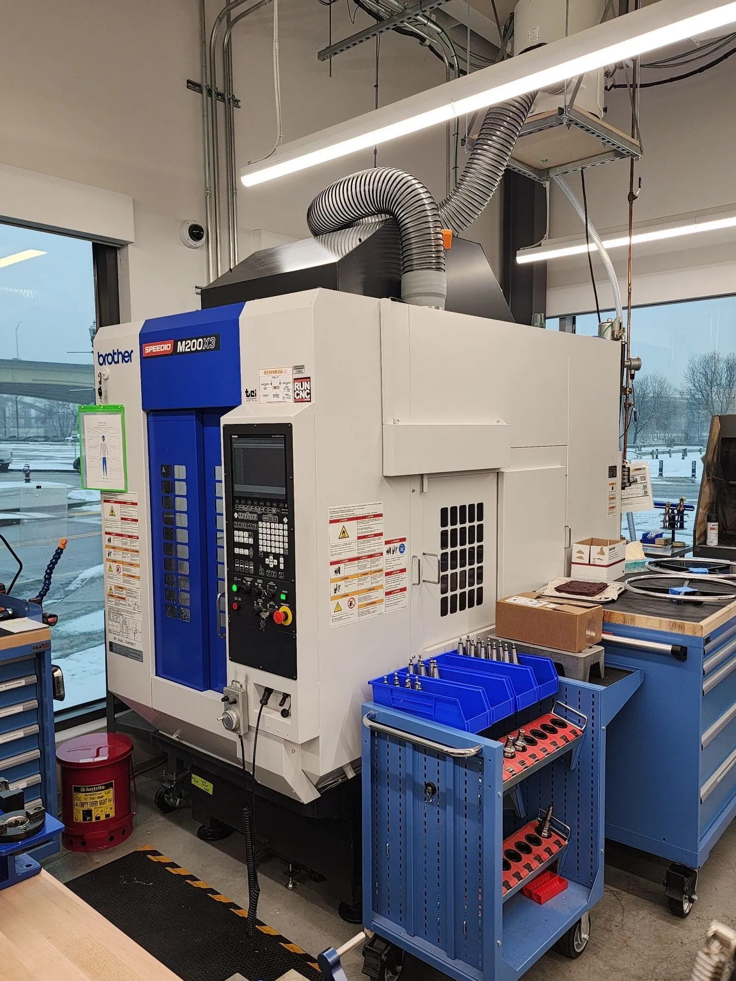 2020 Brother Speedio M200X3 Vertical Machining Center W/Turning less than 500hrs