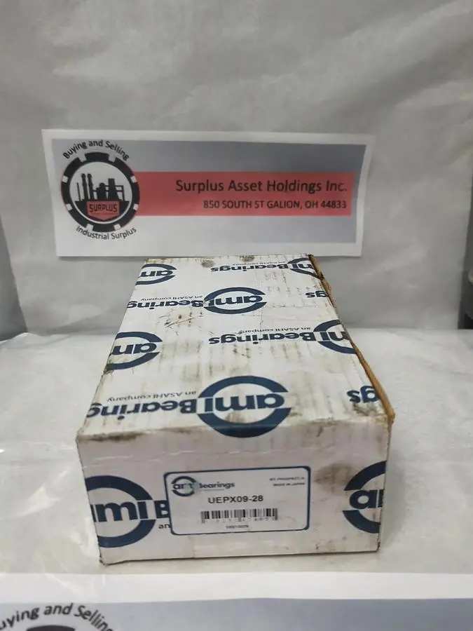 New | in-Stock AMI UEPX09-28 Bearings | Surplus Asset Holdings #1195438