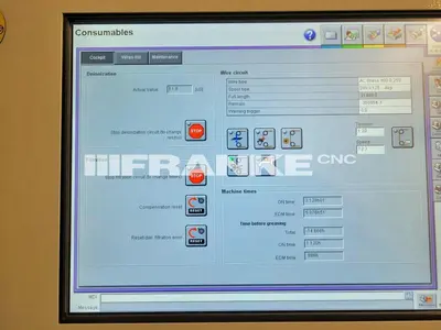 Used 2015 AGIE CHARMILLES CUT 200 SP Wire EDM US | FRANKE CNC, LLC #1371041