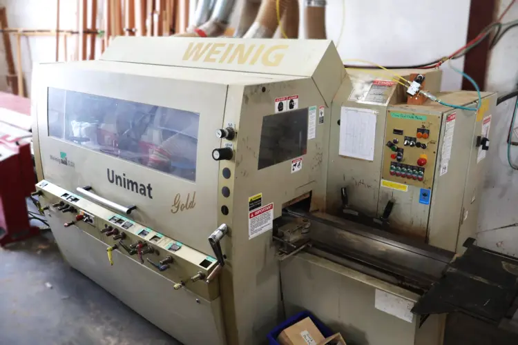 Used Weinig U-GOLD Woodworking Moulders British Columbia CA | Coast Machinery Group #1275712