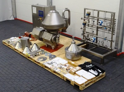 NEW: Alfa-Laval HBPX 6000 blood plasma separator, 316SS.