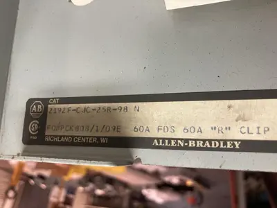 USED ALLEN-BRADLEY 2192F