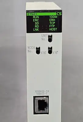 Used Omron CS1W-ETN21 PLC Ethernet Equipment South Carolina US | Palmetto Automation #1157990