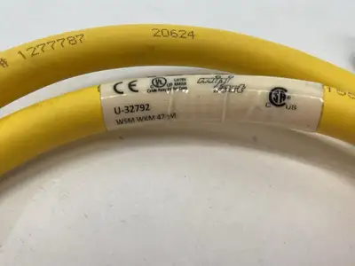 USED TURCK U-32792 MINIFAST DOUBLE ENDED POWER CABLE