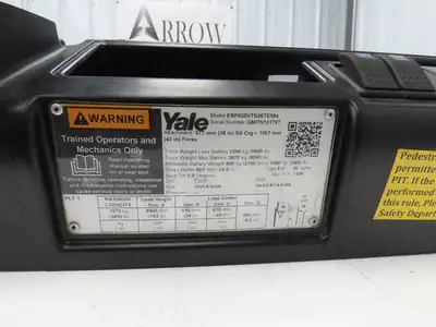 Yale 8536820 Forklift Control Module Rev 19 Off ERP035VTN36TE084