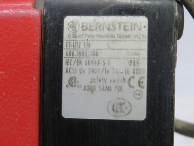 Used BERNSTEIN _UNKNOWN_ Relays & Switches | OCO Industrial #1644192