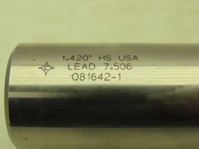 Cleveland Twist Drill Q81642-1 6FLT SE M7 HSS CC Endmill Special Flat