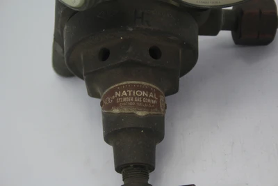 Used Natinal Cylinder Gas Company G17S Air Pressure Regulators California US | Davliegogo LLC #1705760