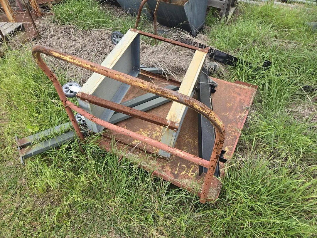 (2) Scrap Cart
