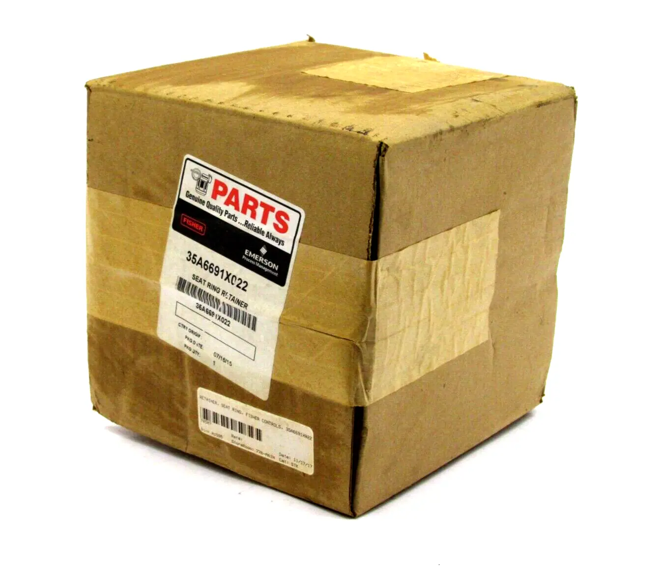 NEW FISHER EMERSON 35A6691X022 SEAT RING RETAINER