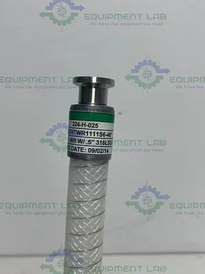 USED SANI-TECH STHT-WR-0500 48" SILICONE HOSE W/ 1/2" SANITARY FITTING