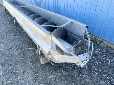 Used Screw Conveyor, 24’’ Diameter x 252’’ Long