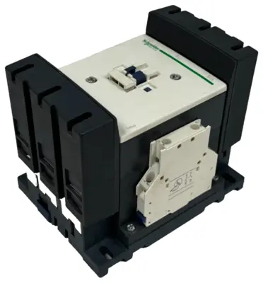 USED SCHNEIDER ELECTRIC LC1D115 CONTACTOR LX1D8G7 120V 50/60HZ COIL
