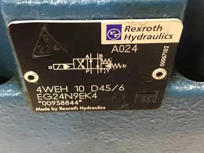 USED REXROTH 4WE6D62EG24N9K4