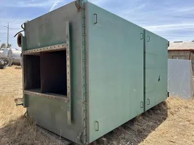 Heat Exchanger, Air, 2,528 SF, 550 deg F, Cain Industries #S744457