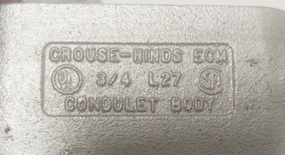 NEW Crouse Hinds L27