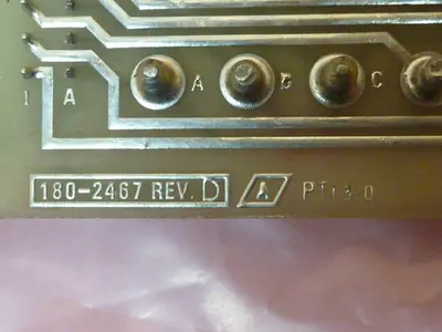 USED SCI 080-2467 REV C