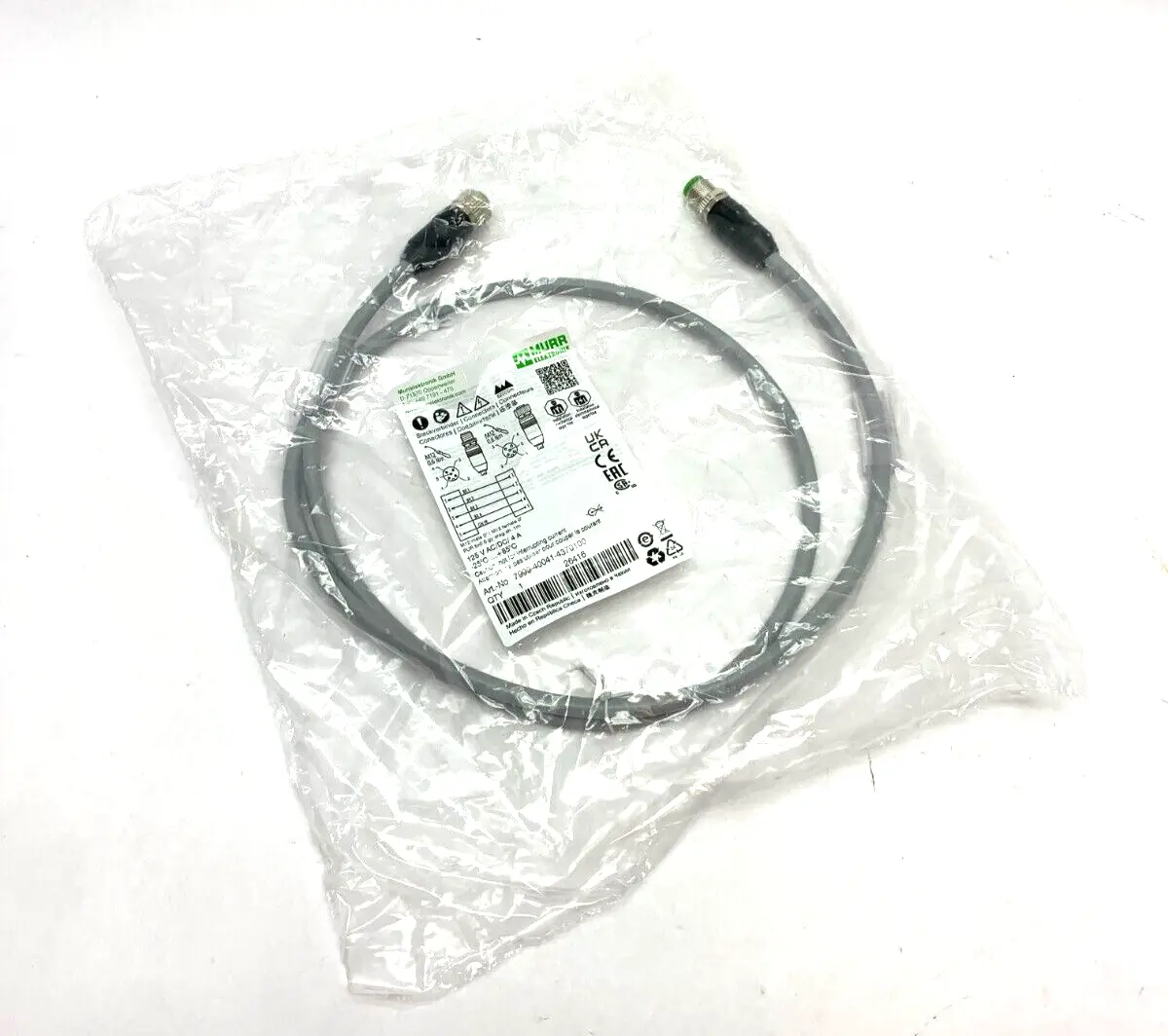 New | in-Stock Murrelektronik 7999-40041-4370100 Cable & Wire Michigan US | Maverick Industrial Sales #1495990