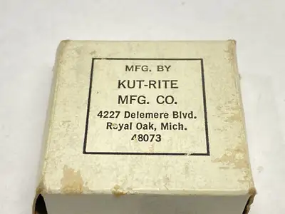 Kut-Rite Huntington Cutter No.1 Grinding Wheel Dresser LOT OF 2