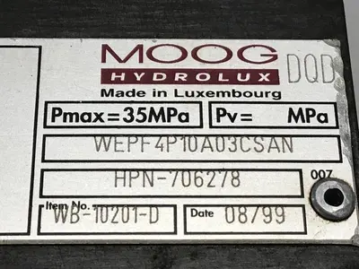 USED MOOG WEPF4P10A03CSAN