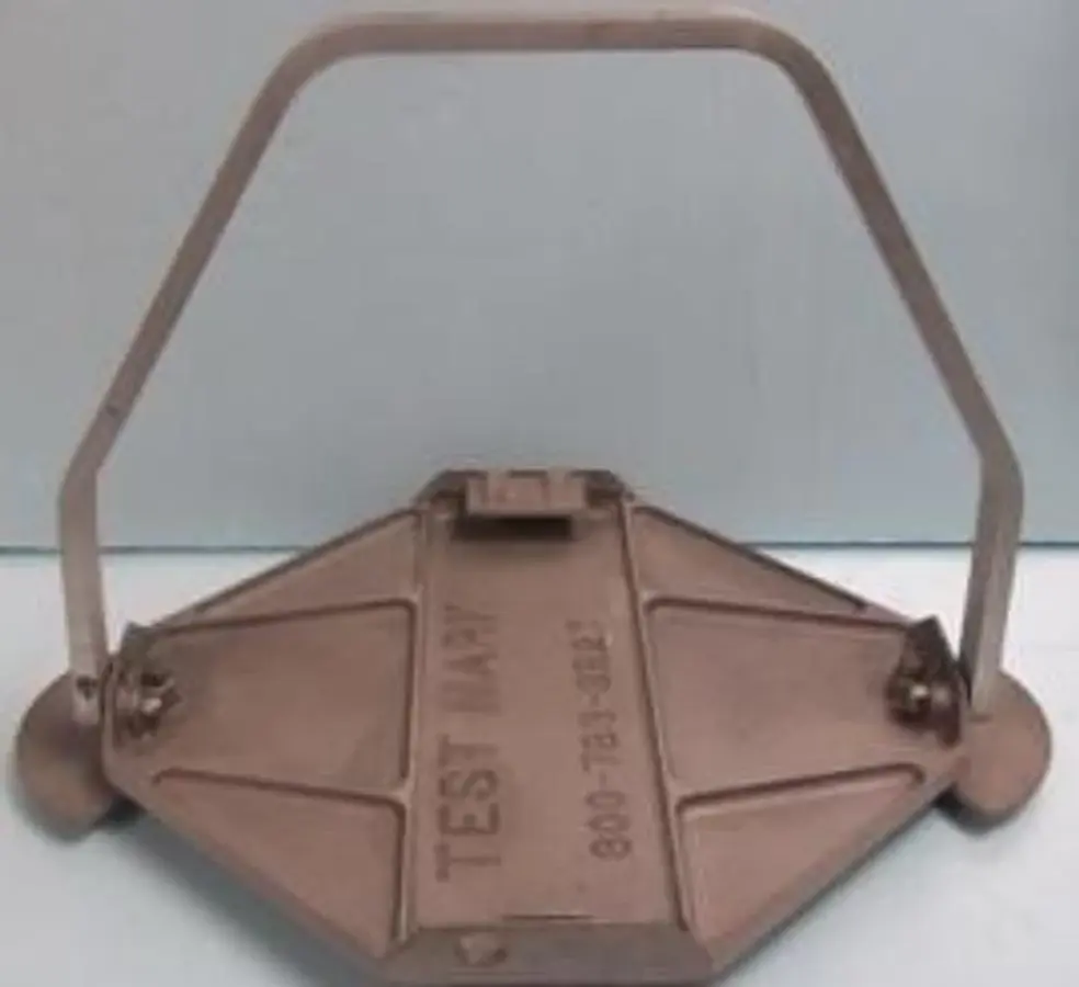 QTY. 1. TEST MARK SLUMP TEST BASE CA-0370 THIS CAS...