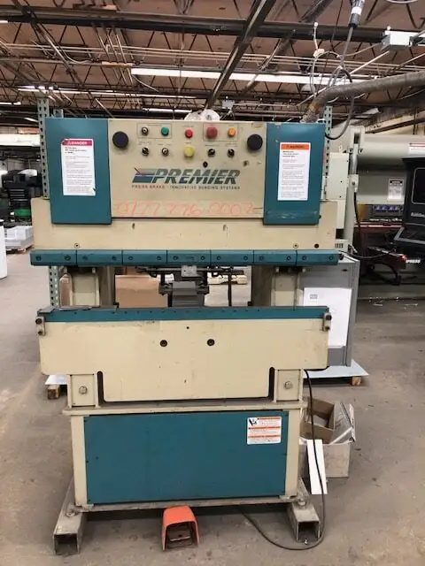 Used 1998 PREMIER 425 Press Brakes Connecticut US | Revelation Machinery #402979