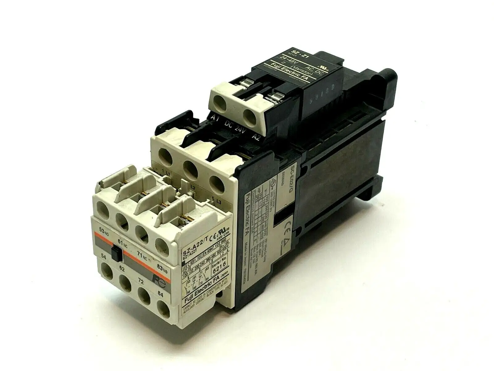 Used Fuji Electric SC-E02/G, SZ-A22/T PLC Contactors Michigan US | Maverick Industrial Sales #1399864
