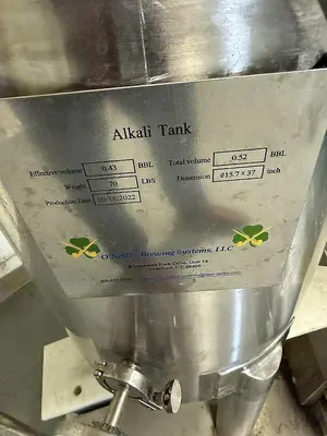 USED 2022 ONEILL'S BREWING SYSTEMS, LLC 5BBL STM