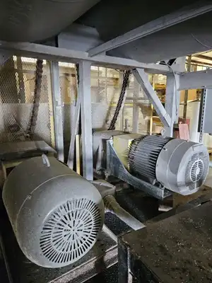 Custom Built Stainless Steel Dual Double Helix Ribbon Blender, 2000