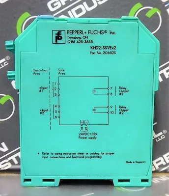 Pepperl+Fuchs KHD2-SS1/Ex2 Isolated Switch Amplifier Module 20652S Used