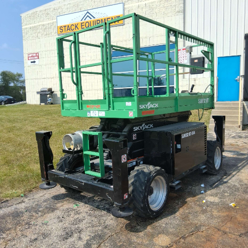 Used 2018 Skyjack SJ6832 RT Scissor Lifters Wisconsin US | Stack Equipment #1332016