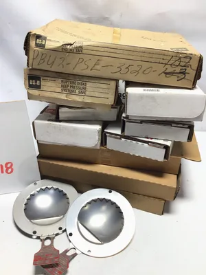 LOT OF 12 RUPTURE DISKS