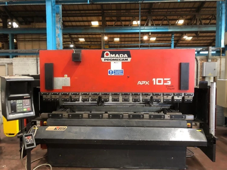 Used 1995 AMADA, MADE IN FRANCE PROMCAM APX 103 Press Brakes | Machsell Machine Tools Limited #1049126