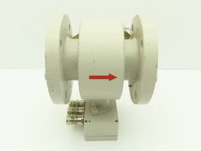 Siemens SITRANS FM MID 711/A Flowmeter Sensor Valve 3" Flanged 150# PTFE Lined