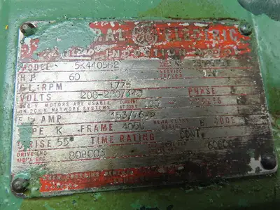 Spencer Turbo Compressor 60 Hp Blower
