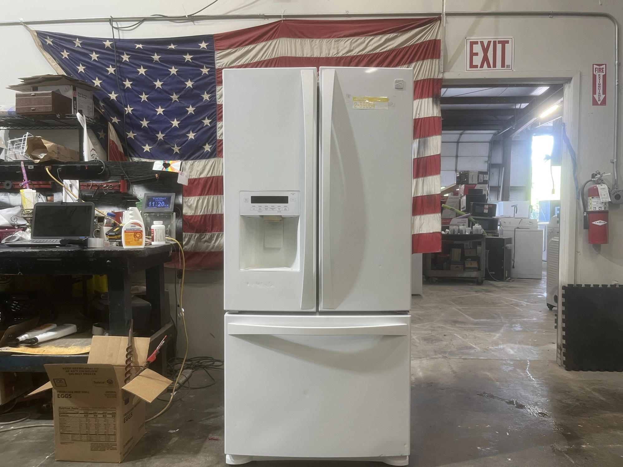 Used KENMORE ELITE FRENCH DOOR Refrigerators Michigan US | Miedema Asset Management Group #1413794