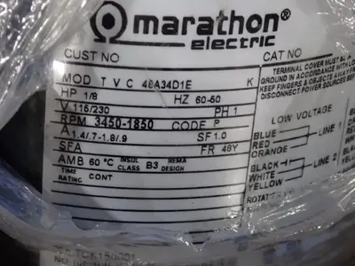 USED MARATHON T V C 48A34D1E