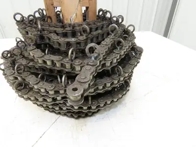 Dematic FMH 20052-000 Cable Chain Loop Ring Attachment #50 Roller Chain 80Ft
