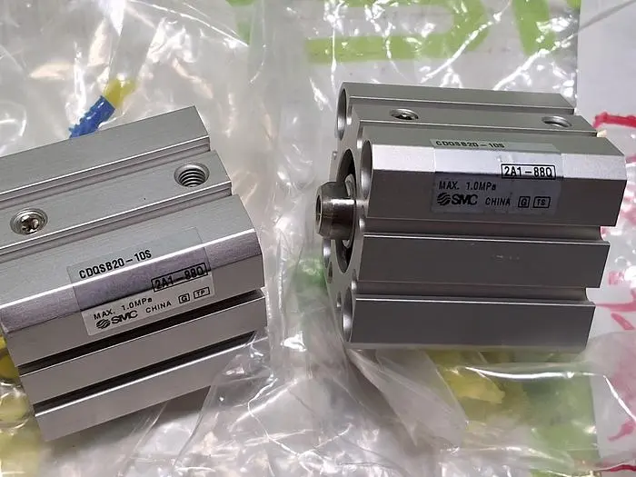 SMC CDQSB20-10S COMPACT CYLINDER - BRAND NEW