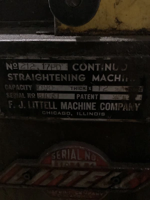 Used LITTELL 212-17PD Levelers Michigan US | iGAM Industrial Marketplace #1413344