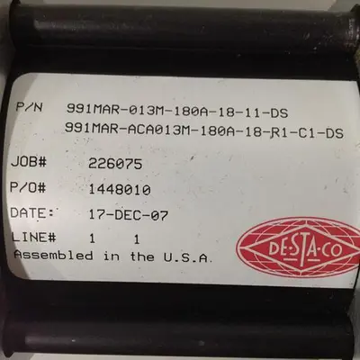 USED DESTACO 991MAR-013M-180A-18-11-DS