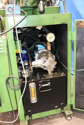 GLEBAR MODEL TF-9DHD  "MADE IN USA" CENTERLESS GRINDER
 PROGRAMMABLE BY TOUCHSCREEN CONTROL,
    AUTO INFEED & THRUFEED