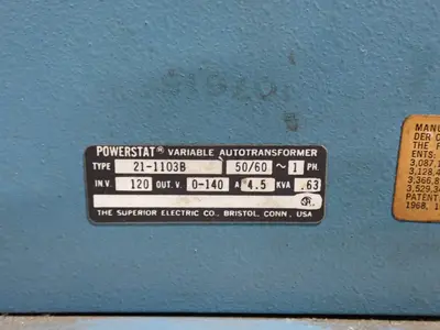 Used THE SUPERIOR ELEC CO 211103B Transformers Ohio US | HGR 24 #1284659